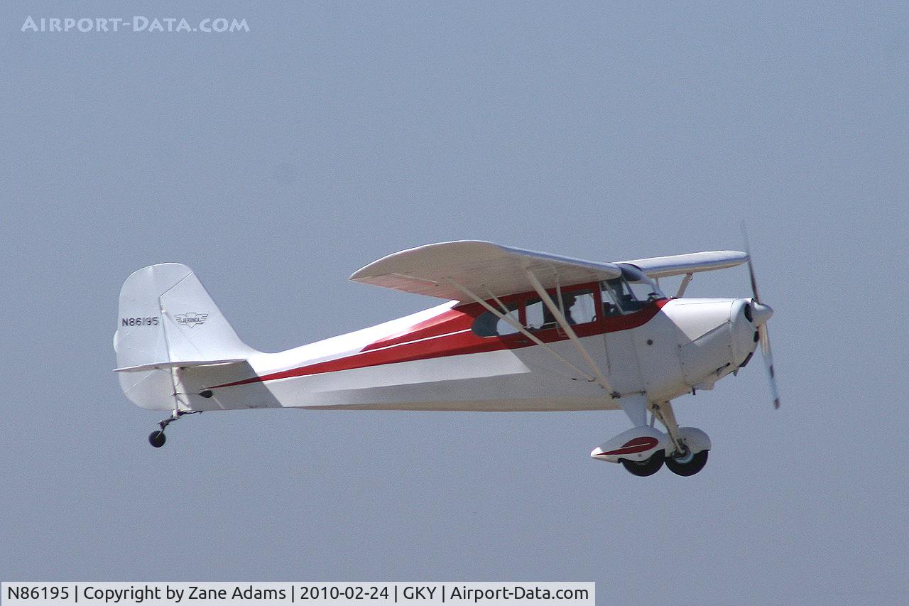 N86195, 1946 Aeronca 11AC Chief C/N 11AC-625, At Arlington Municipal