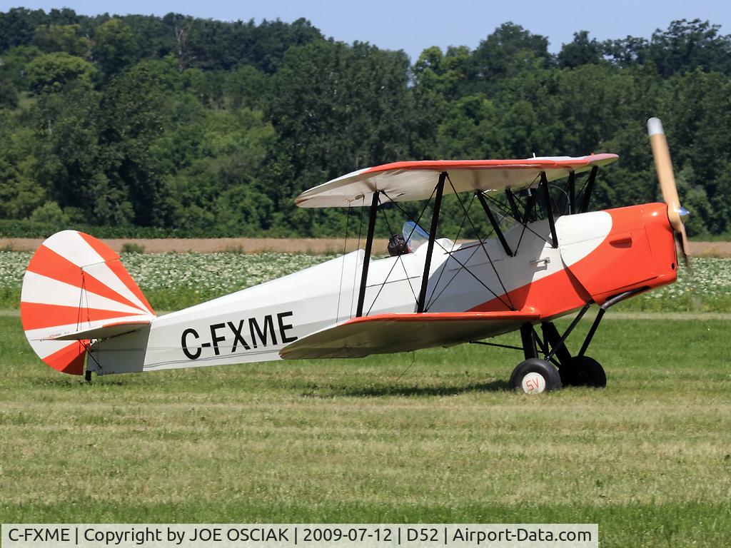 C-FXME, 2007 Stampe-Vertongen SV-4C C/N 633, Arriving at D52
