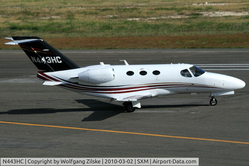 N443HC, 2007 Cessna 510 Citation Mustang C/N 510-0012, visitor