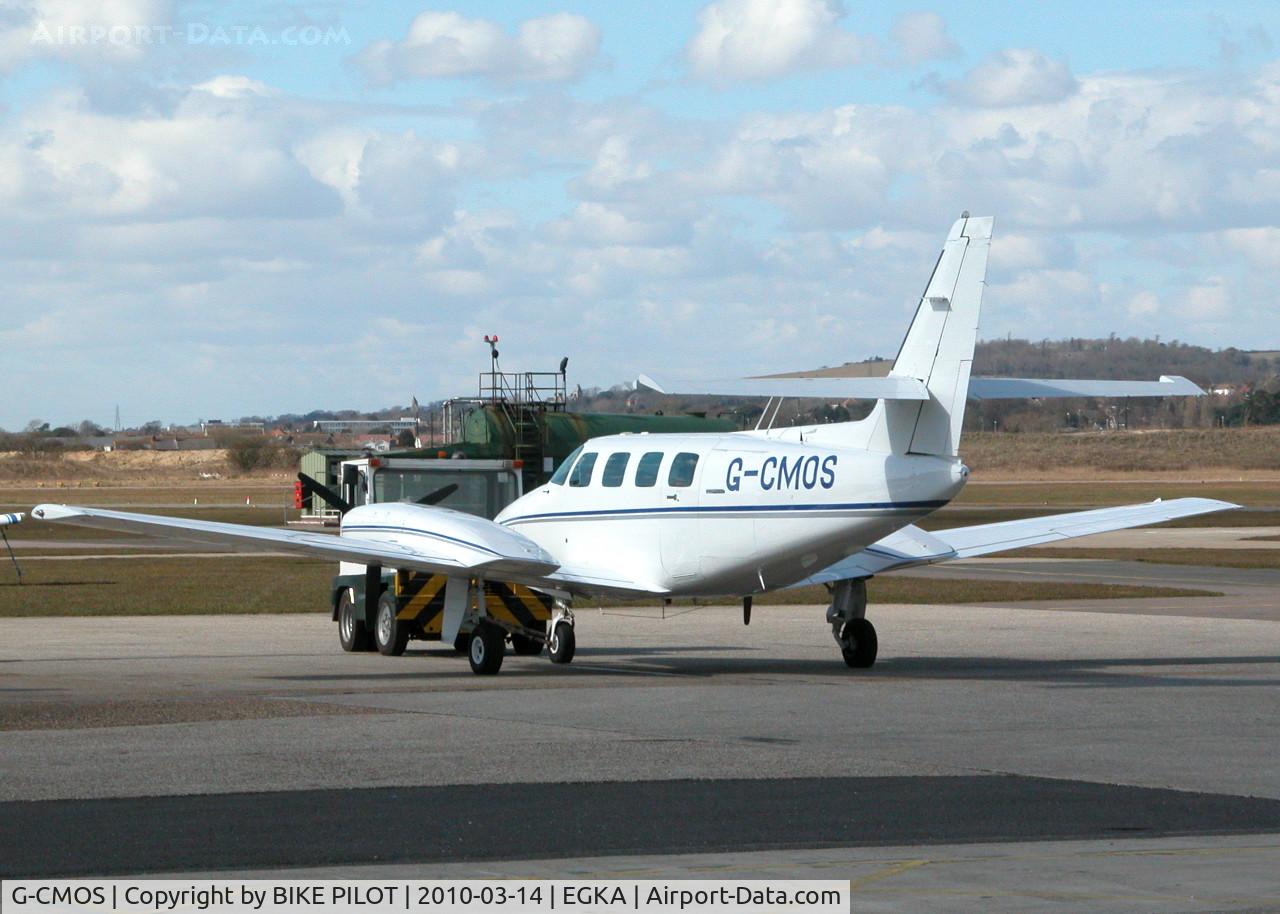 G-CMOS, 1983 Cessna T303 Crusader C/N T303-00222, ONE OF ONLY 13 OR SO CRUSADERS IN THE UK. SHOREHAM