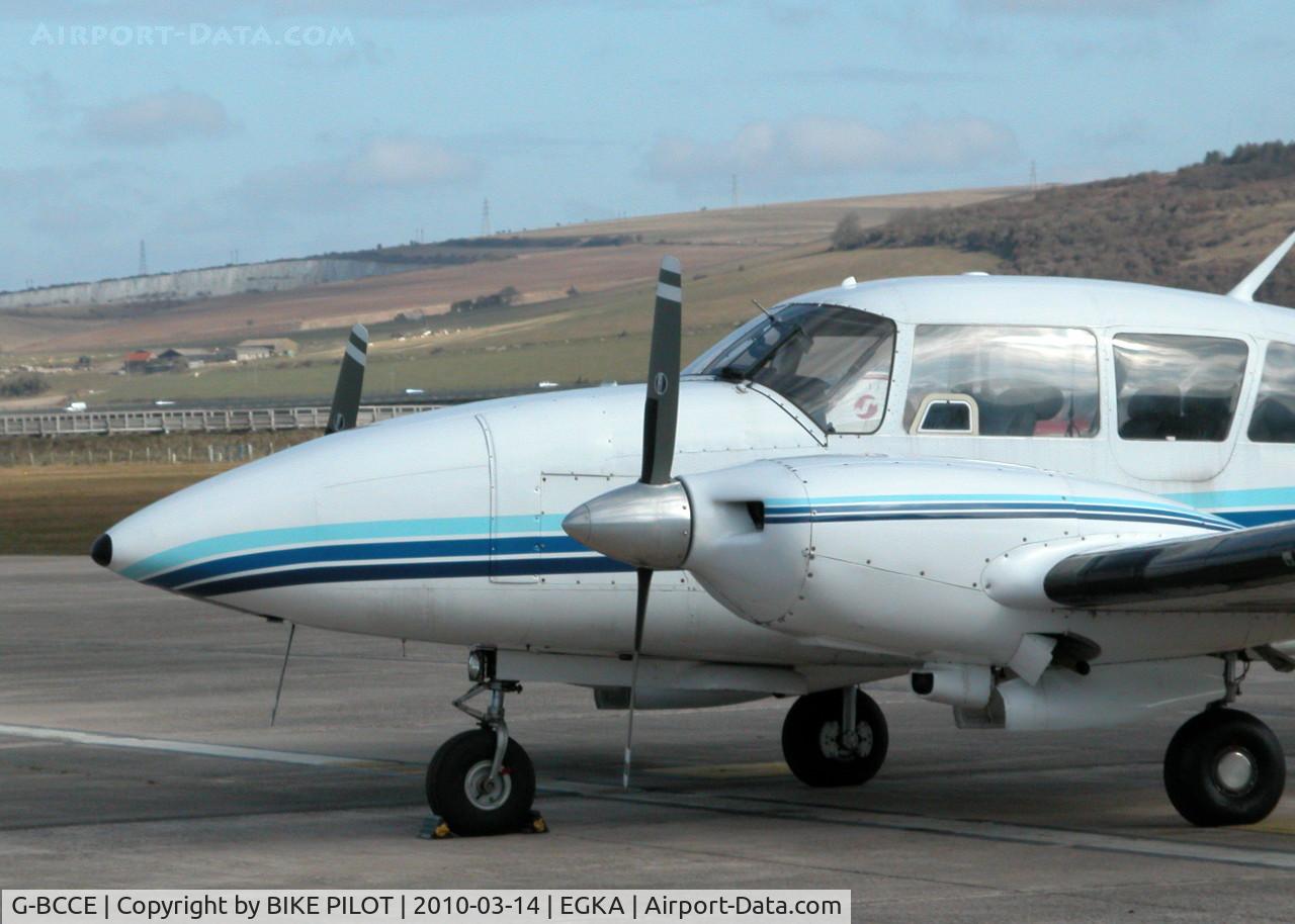 G-BCCE, 1973 Piper PA-23-250 Aztec E C/N 27-7405282, SHOREHAM RESIDENT