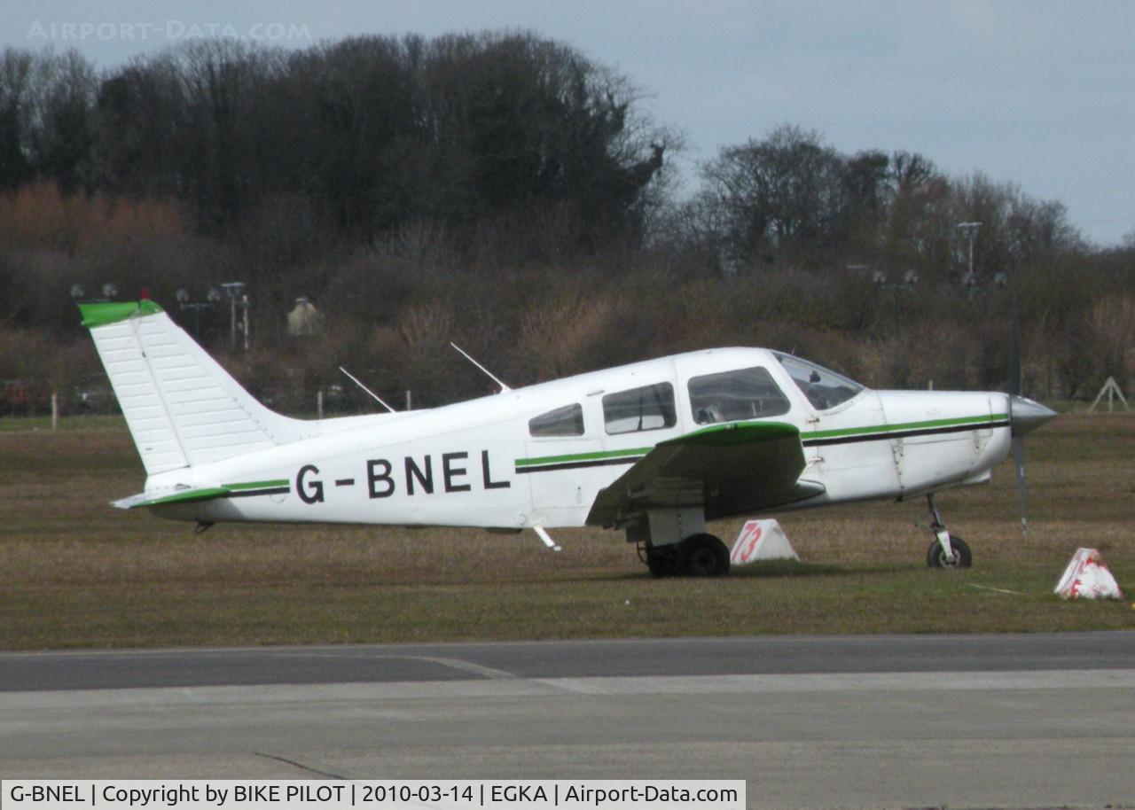 G-BNEL, 1979 Piper PA-28-161 Cherokee Warrior II C/N 28-7916314, RESIDENT WARRIOR II. SHOREHAM