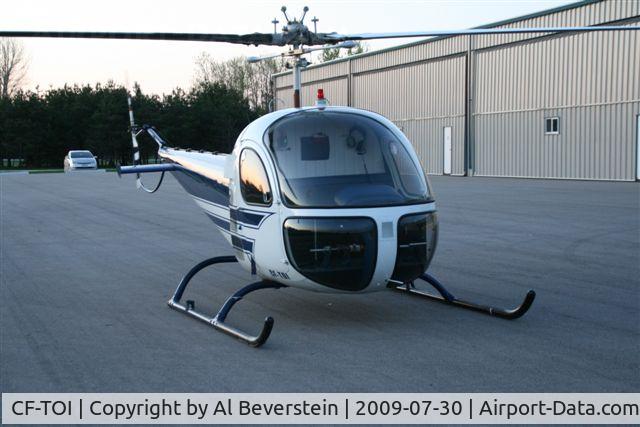 CF-TOI, 1956 Bell 47H-1 C/N 1371, CF-TOI at sunset