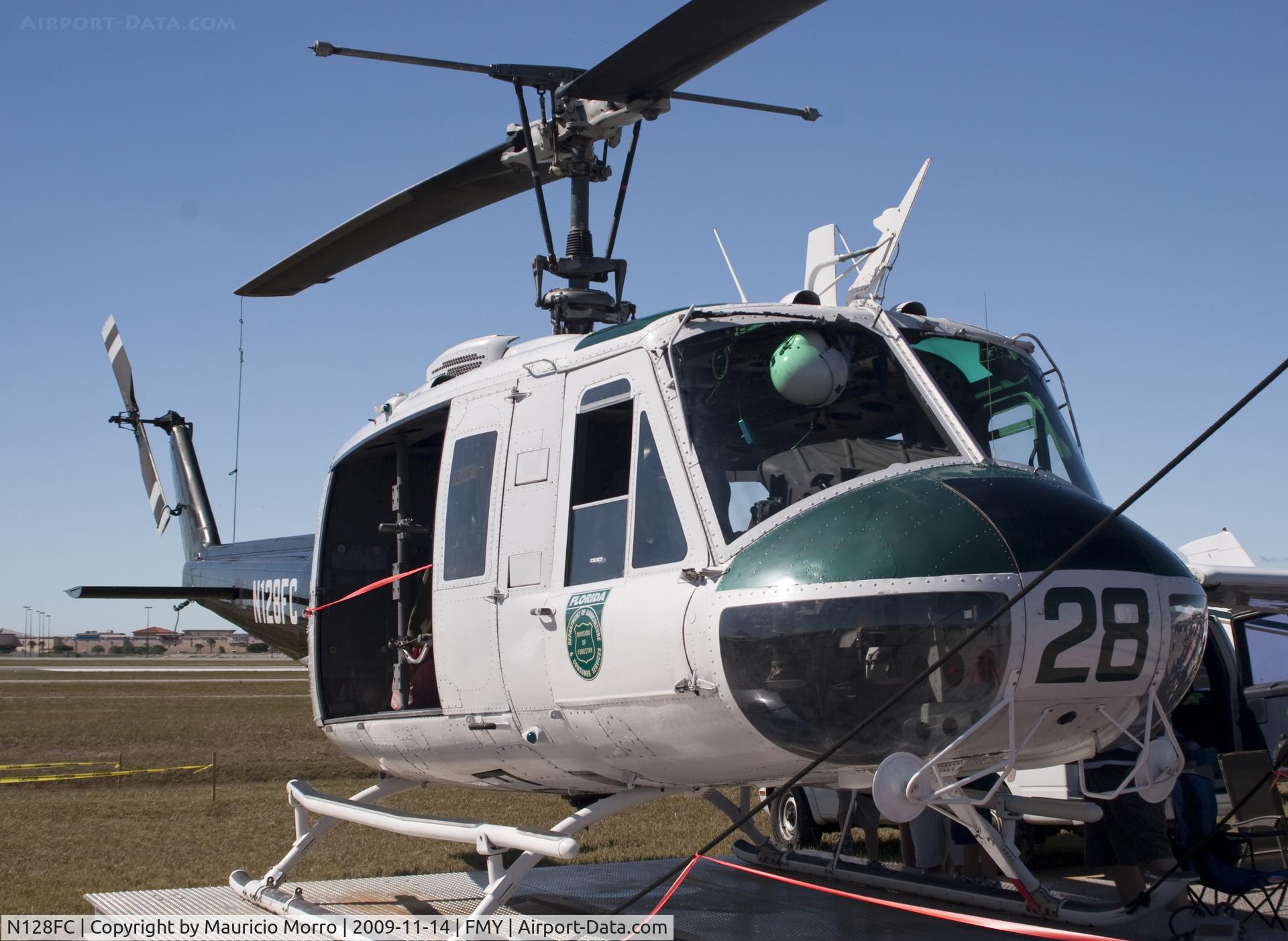N128FC, Bell UH-1H Iroquois C/N 12136 (69-15848), Huey FL Division of Forestry