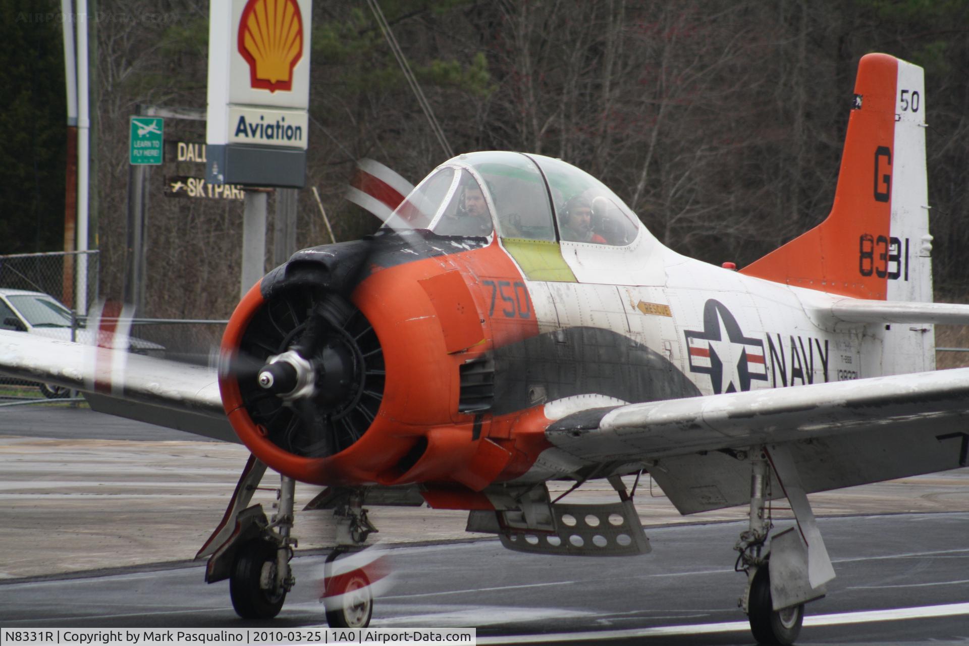 N8331R, North American T-28B Trojan C/N 200-402 (138331), North American T-28B