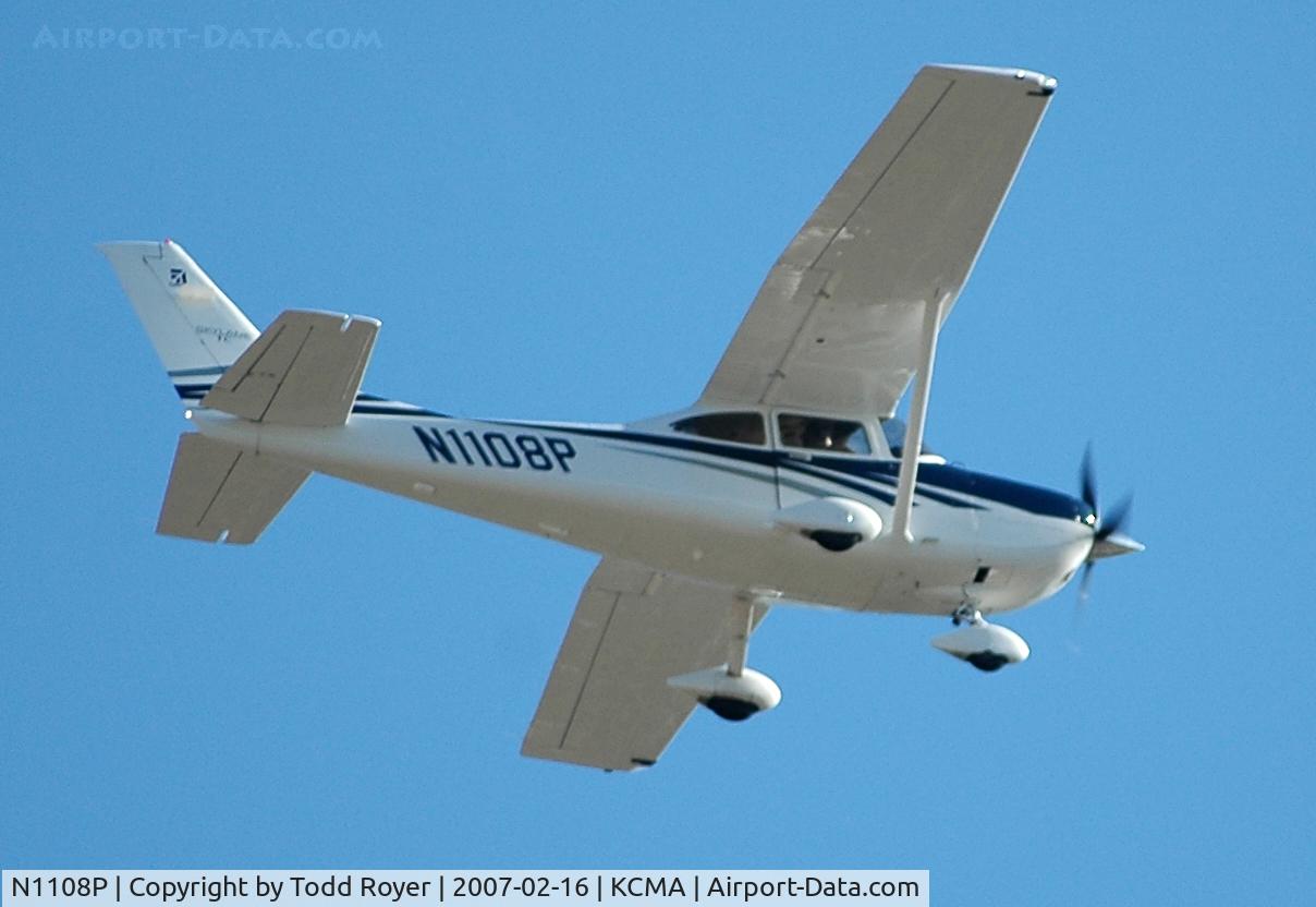 N1108P, 2006 Cessna T182T Turbo Skylane C/N T18208639, From the backyard