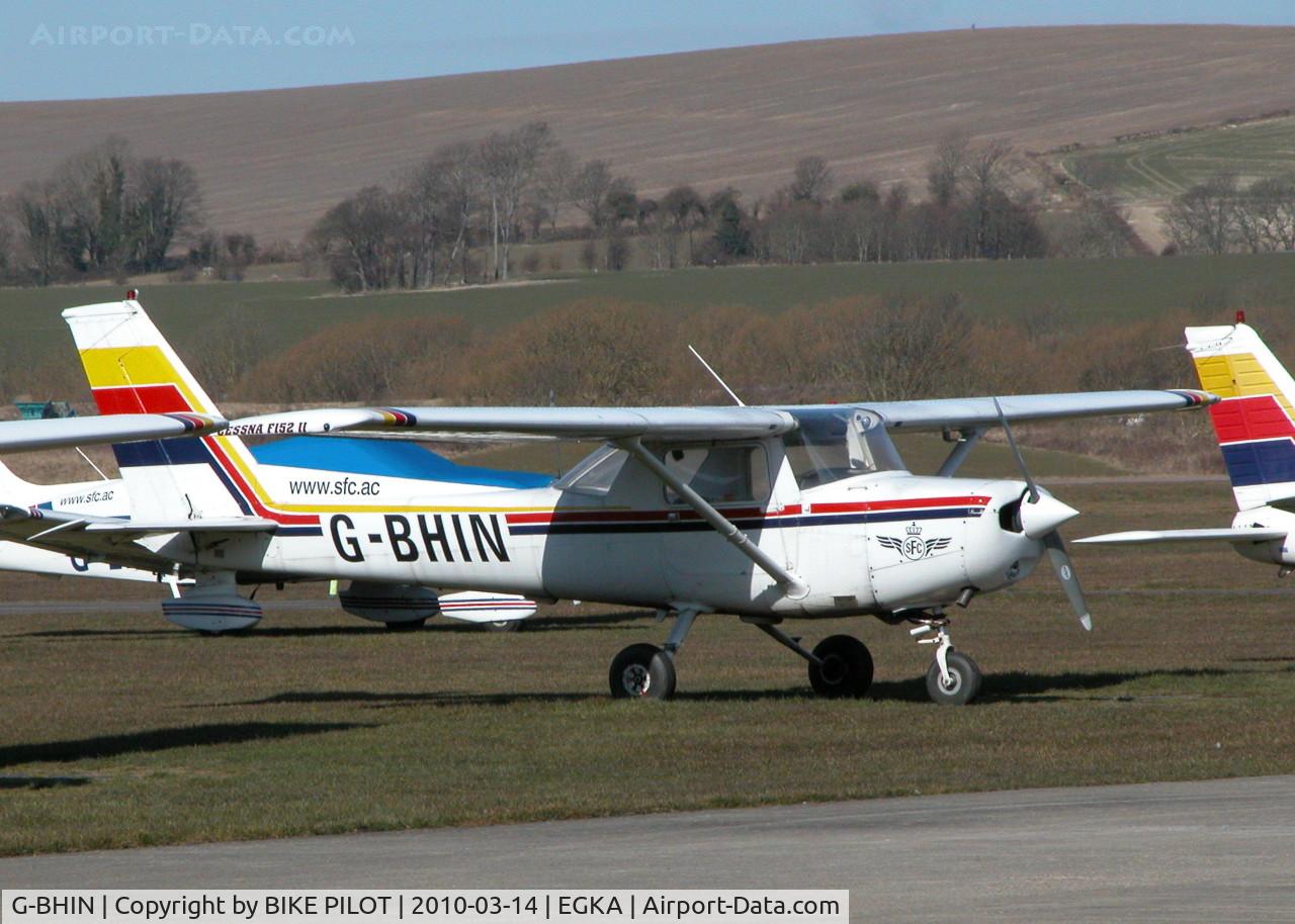 G-BHIN, 1980 Reims F152 C/N 1715, EX-SUSSEX FLYING CLUB NOW WITH TARGET AVIATION LTD. SHOREHAM