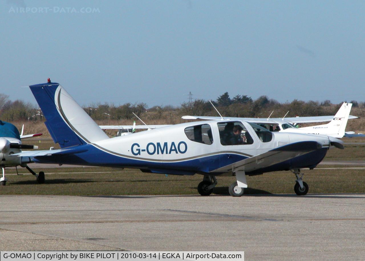 G-OMAO, 1983 Socata TB-20 Trinidad C/N 378, ALPHA OSCAR GROUP. SHOREHAM