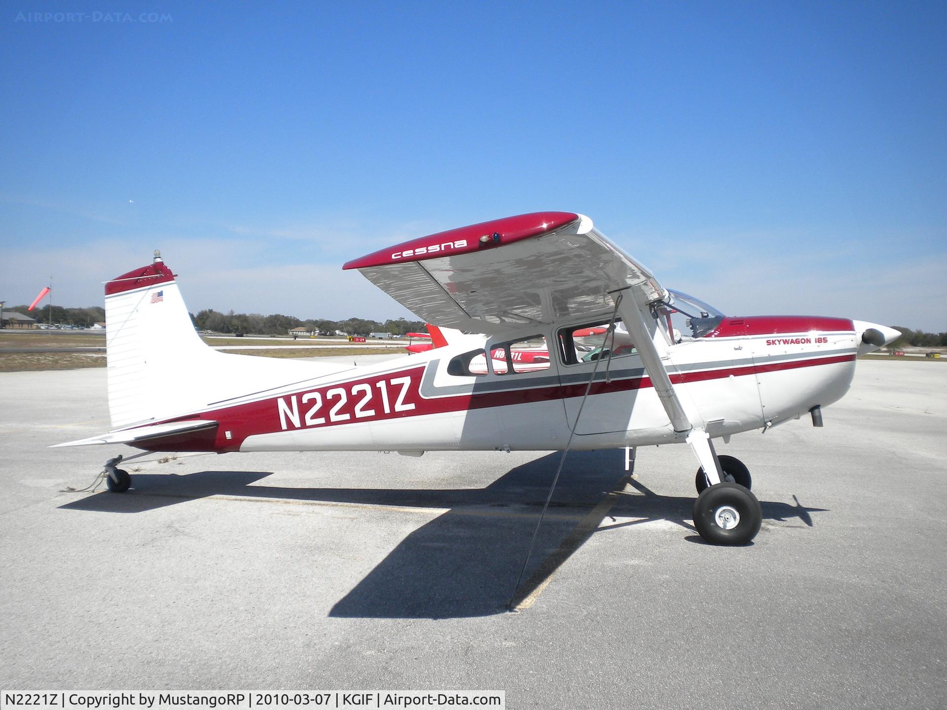 N2221Z, 1962 Cessna 185A Skywagon C/N 1850319, 1962 C-185A