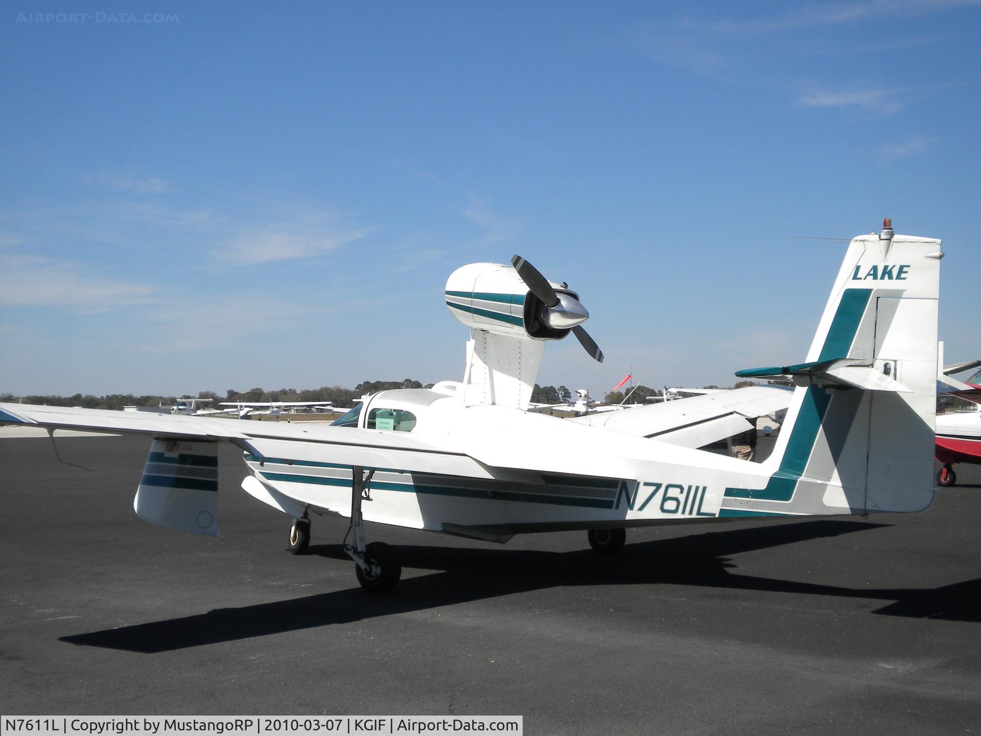 N7611L, 1968 Lake LA-4 C/N 384, 1968 LA-4