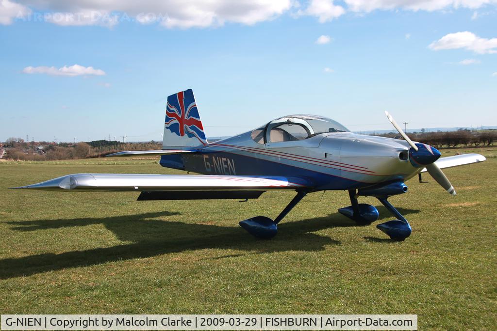 G-NIEN, 2006 Vans RV-9A C/N PFA 320-14419, Van's RV-9A at Fishburn Airfield in 2009.