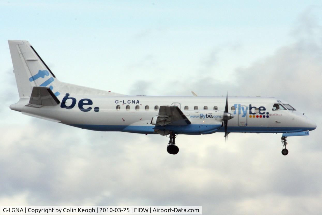 G-LGNA, 1990 Saab 340B C/N 340B-199, Flybe Saab 340