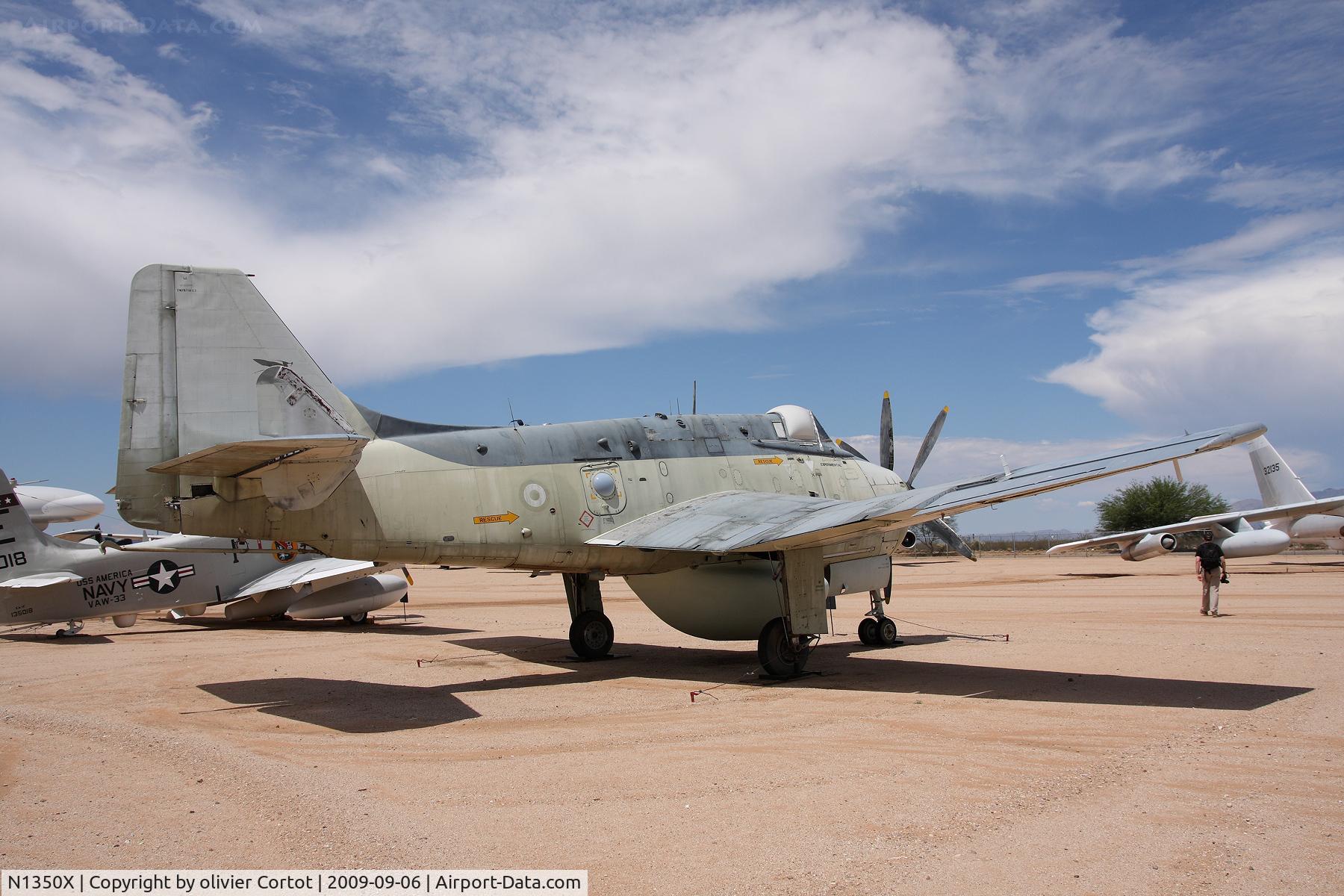 N1350X, 1960 Fairey Gannet AEW.3 C/N F9451, Now part of the Pima Air Museum