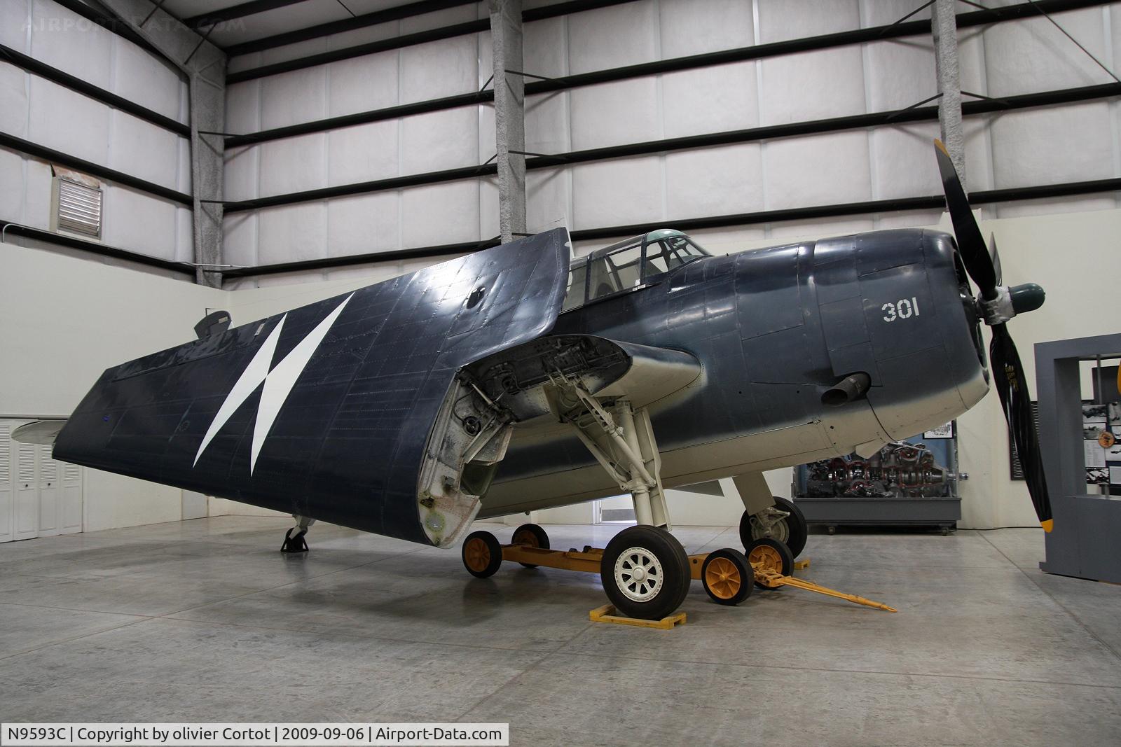 N9593C, Grumman TBM-3 Avenger C/N 69472/2211, Now part of the Pima Air Museum