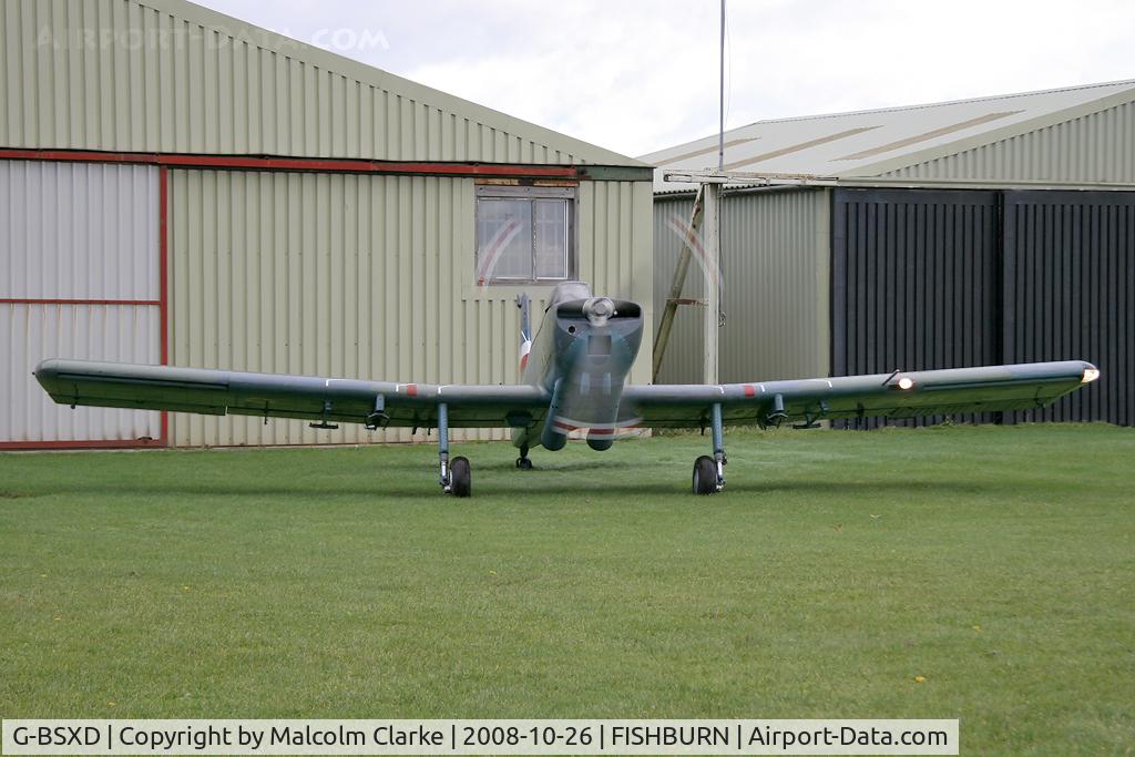 G-BSXD, 1977 Soko P-2 Kraguj C/N 030, Soko P-2 Kraguj at Fishburn Airfield, UK in 2008.