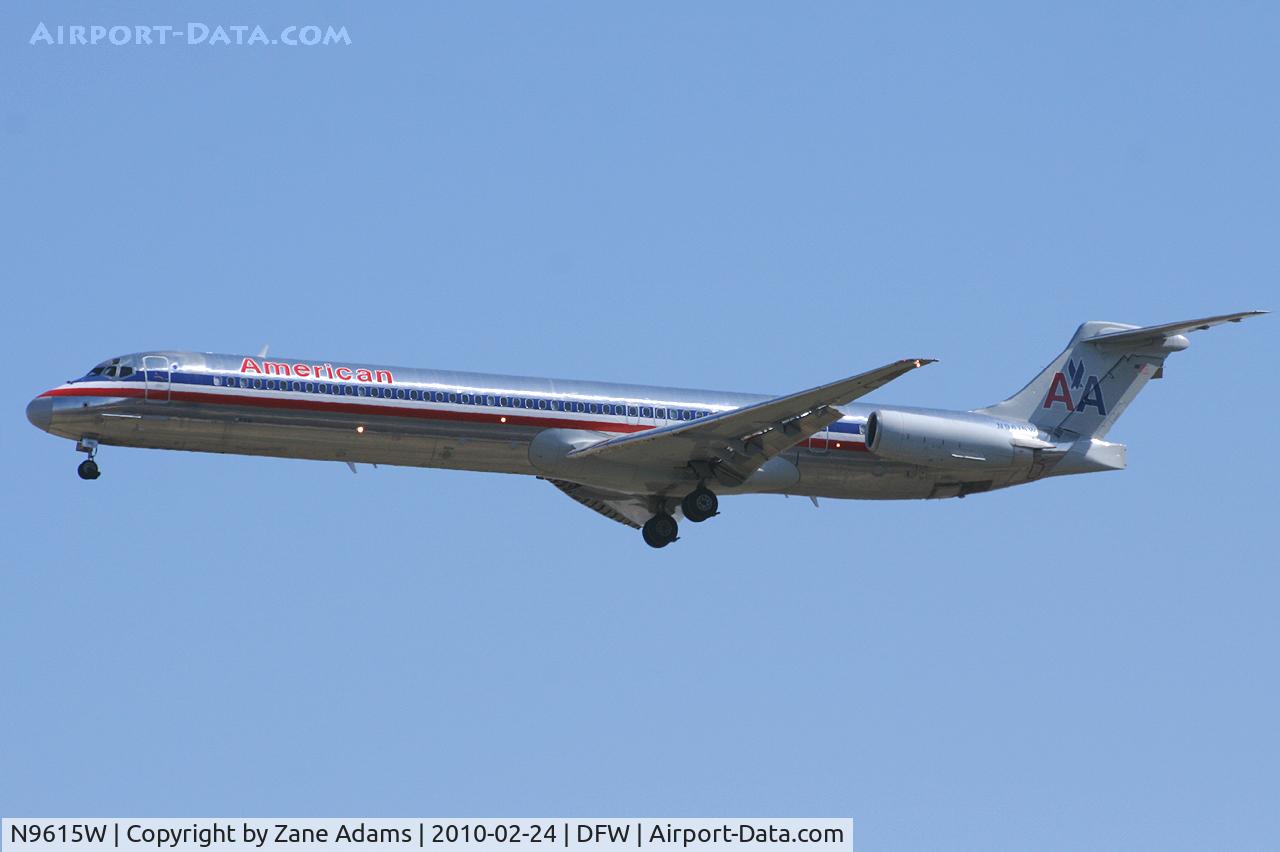N9615W, 1997 McDonnell Douglas MD-83 (DC-9-83) C/N 53562, American Airlines at DFW