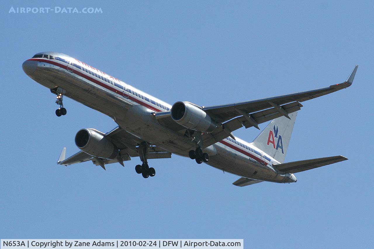 N653A, 1991 Boeing 757-223 C/N 24611, American Airlines at DFW