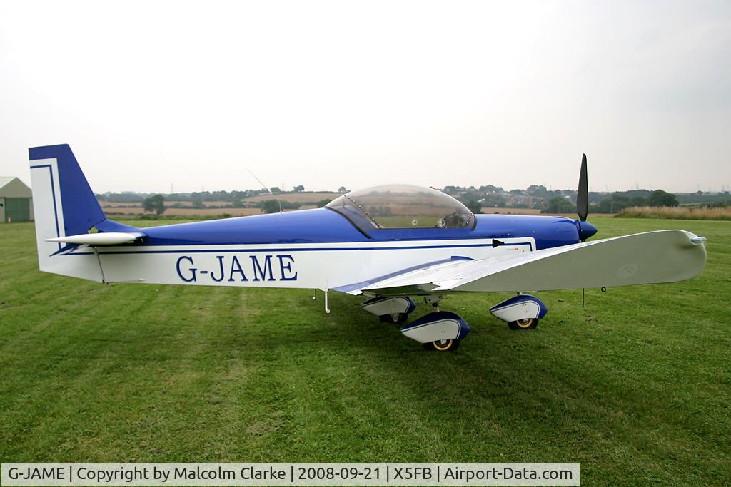 G-JAME, 2004 Zenair CH-601UL Zodiac C/N PFA 162A-14279, Zenair CH-601 Zodiac at Fishburn Airfield, UK in 2008.