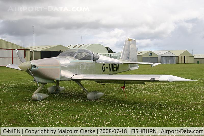 G-NIEN, 2006 Vans RV-9A C/N PFA 320-14419, Van's RV-9A at Fishburn Airfield, UK in 2008.