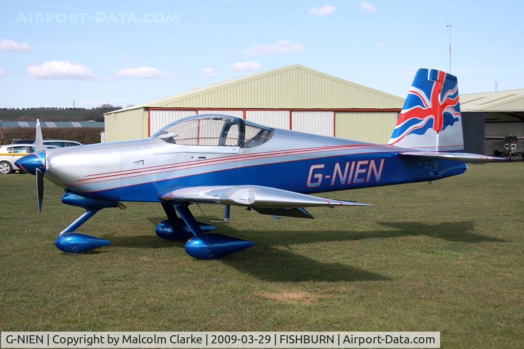 G-NIEN, 2006 Vans RV-9A C/N PFA 320-14419, Van's RV-9A at Fishburn Airfield in 2009.