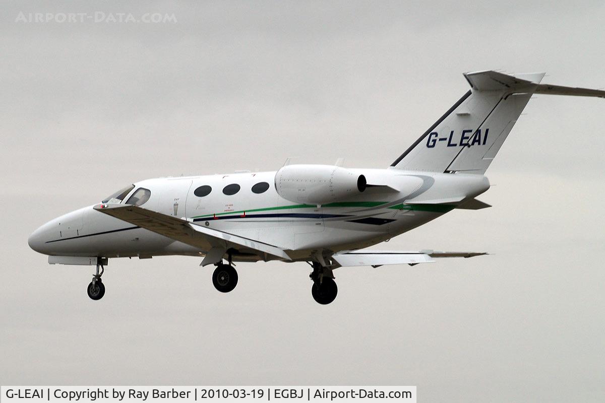G-LEAI, 2007 Cessna 510 Citation Mustang Citation Mustang C/N 510-0052, Cessna Citation Mustang [510-0052] Staverton~G 19/03/2010.