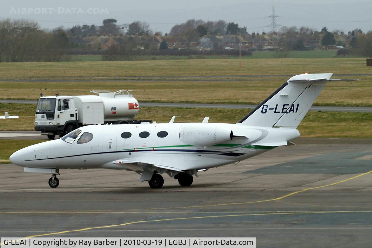G-LEAI, 2007 Cessna 510 Citation Mustang Citation Mustang C/N 510-0052, Cessna Citation Mustang [510-0052] Staverton~G 19/03/2010.