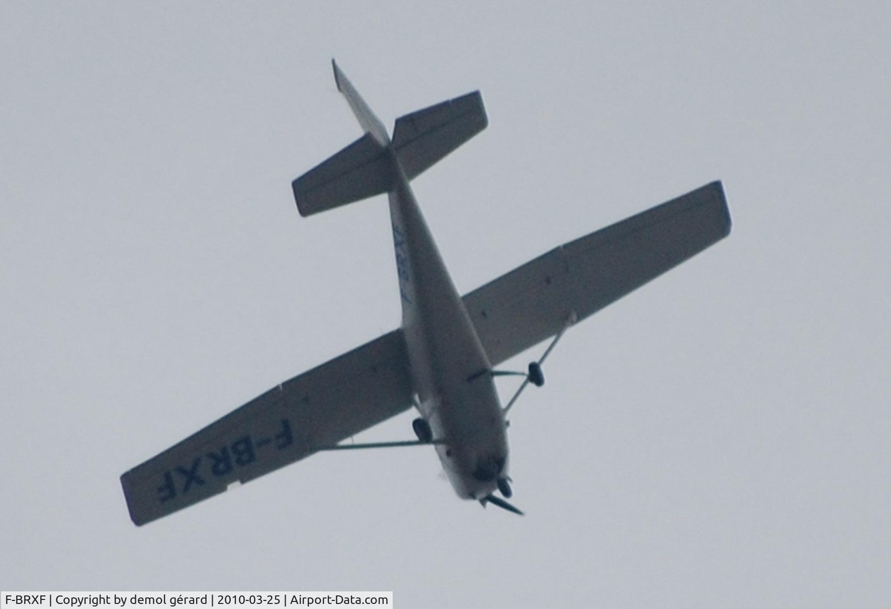 F-BRXF, Reims F172H Skyhawk C/N 0705, photo prise de tourcoing nord de france