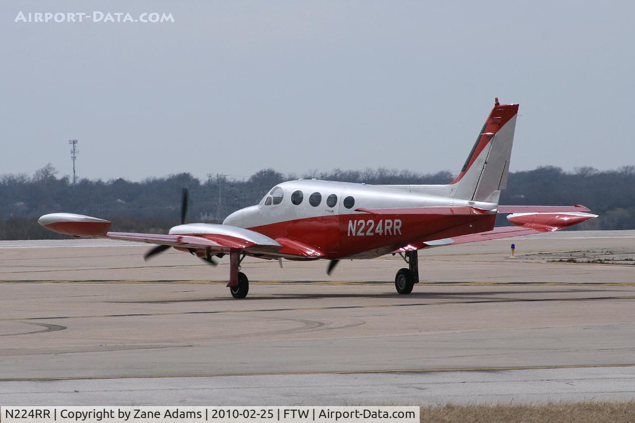 N224RR, 1972 Cessna 340 C/N 340-0046, At Fort Worth Meacham Field