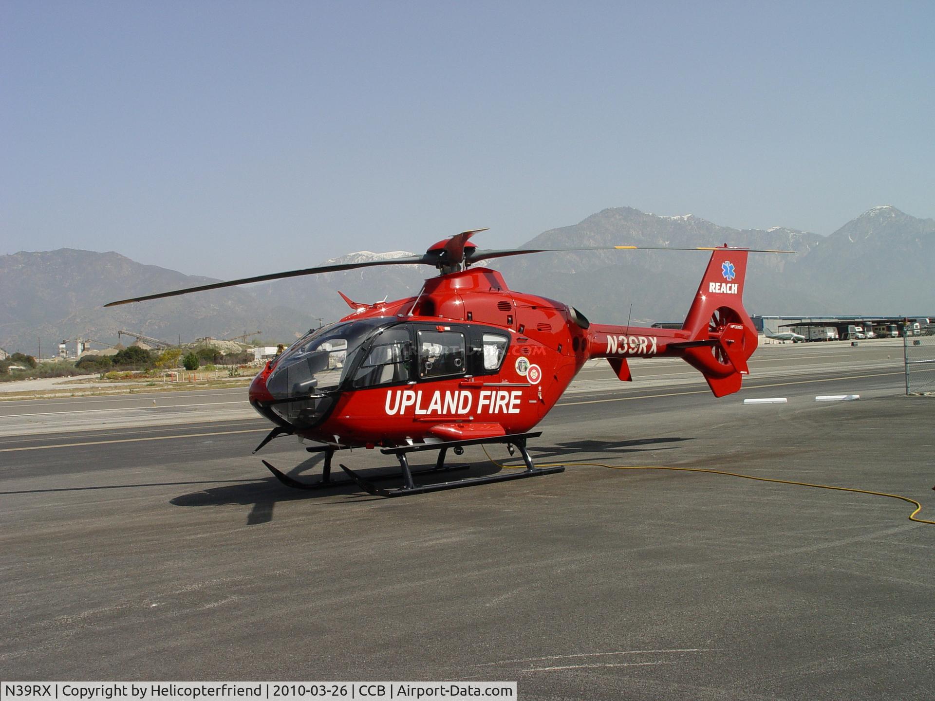 N39RX, 2009 Eurocopter EC-135P-2+ C/N 0850, Upland Fire Dept's new bird