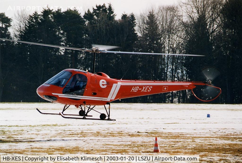 HB-XES, 1976 Enstrom F-28C Shark C/N 353, at Buttwil