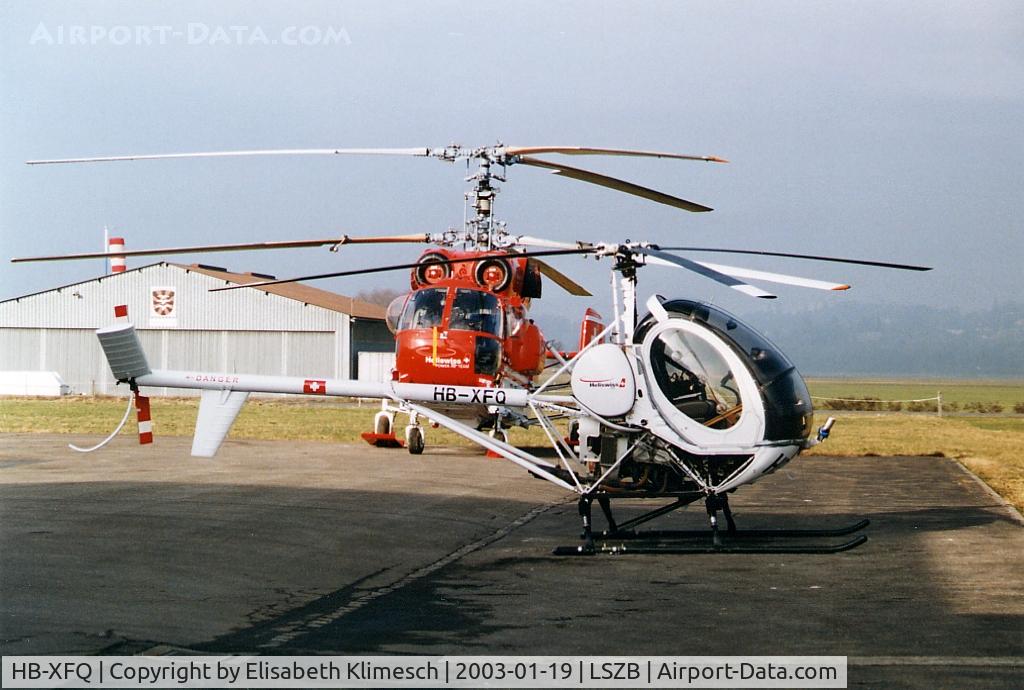 HB-XFQ, 1994 Schweizer 269C C/N S-1687, at Bern Airport
