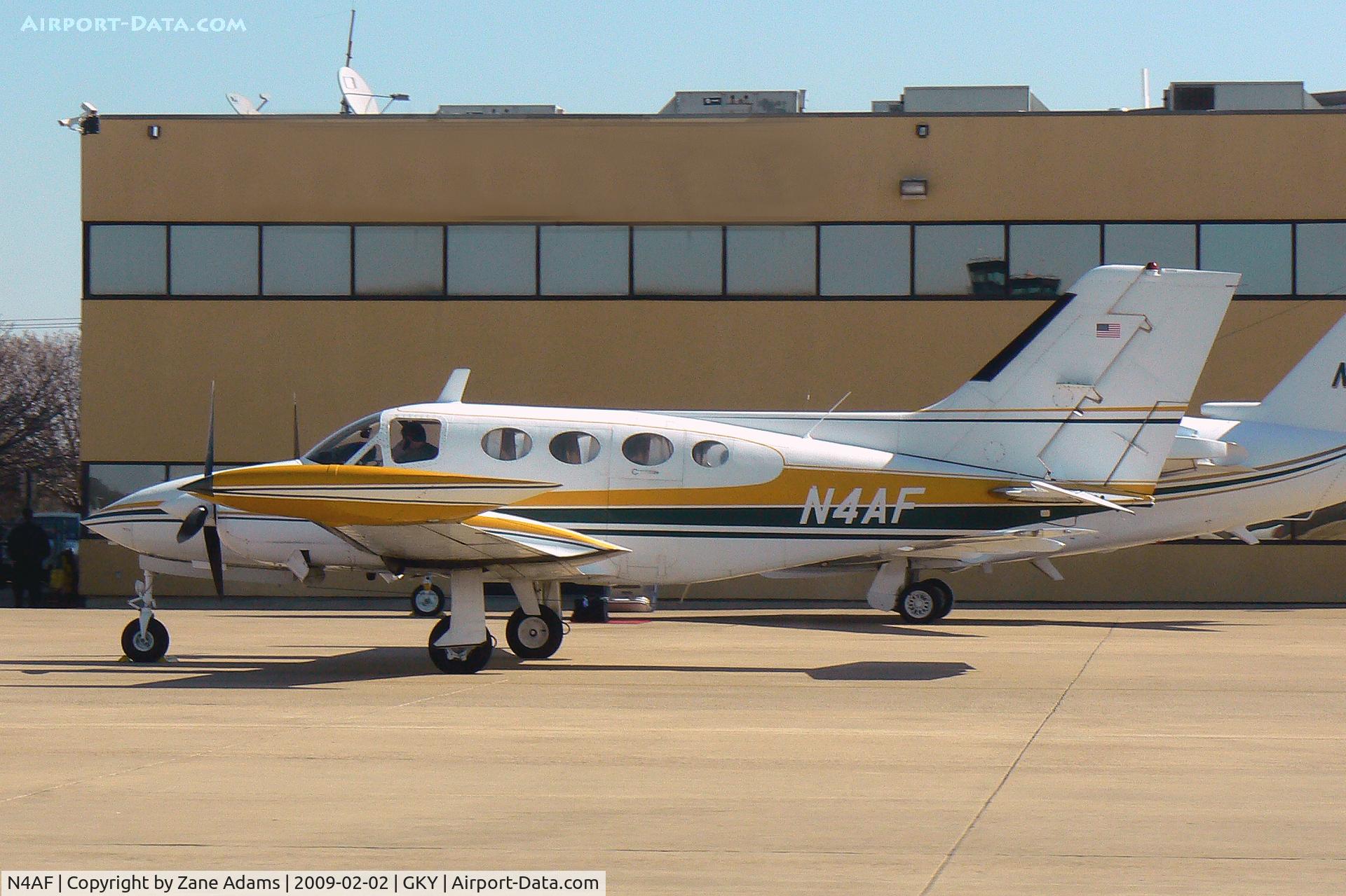 N4AF, 1968 Cessna 421 Golden Eagle C/N 421-0142, At Arlington Municipal