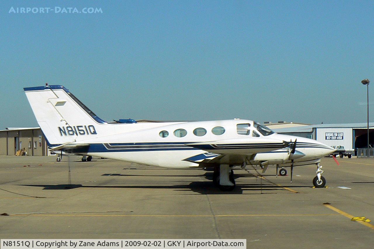 N8151Q, 1970 Cessna 414 Chancellor C/N 414-0051, At Arlington Municipal
