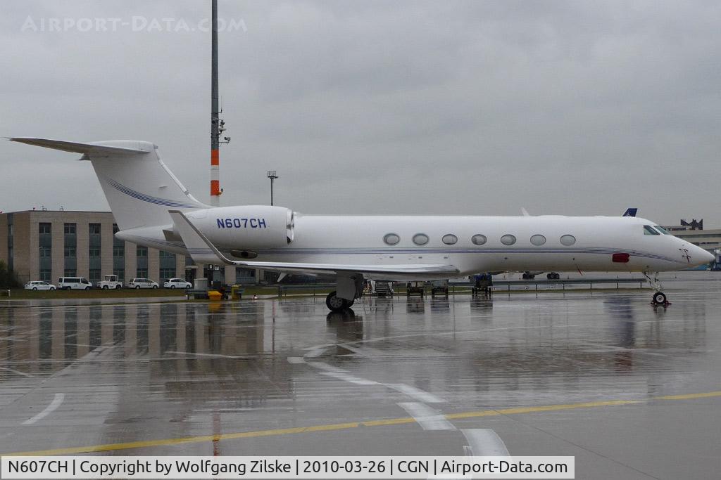 N607CH, 2007 Gulfstream Aerospace GV-SP (G550) C/N 5159, visitor
