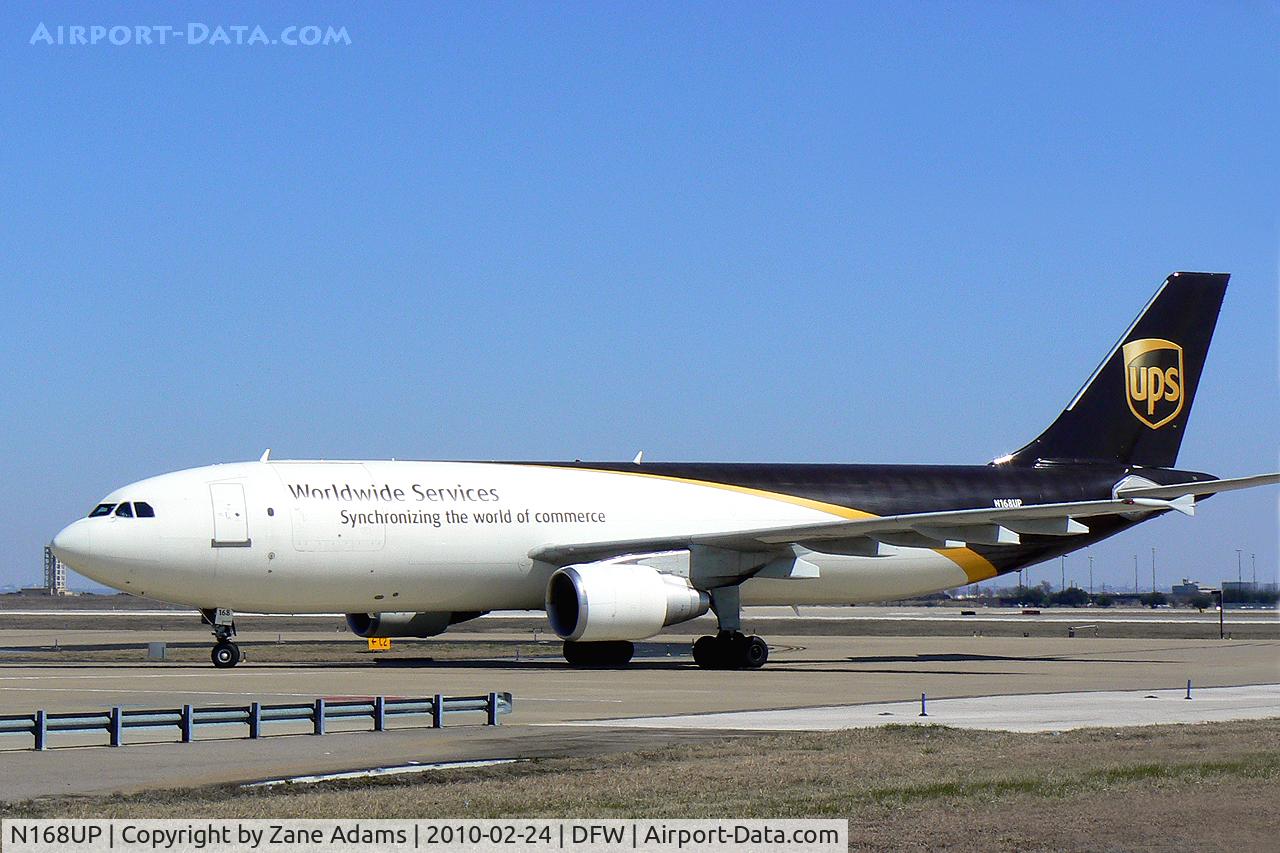 N168UP, 2005 Airbus A300F4-622R C/N 0863, UPS at DFW