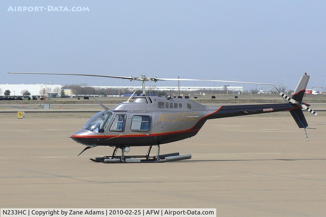 N233HC, 2000 Bell 206B JetRanger III C/N 4533, At Fort Worth Alliance Airport