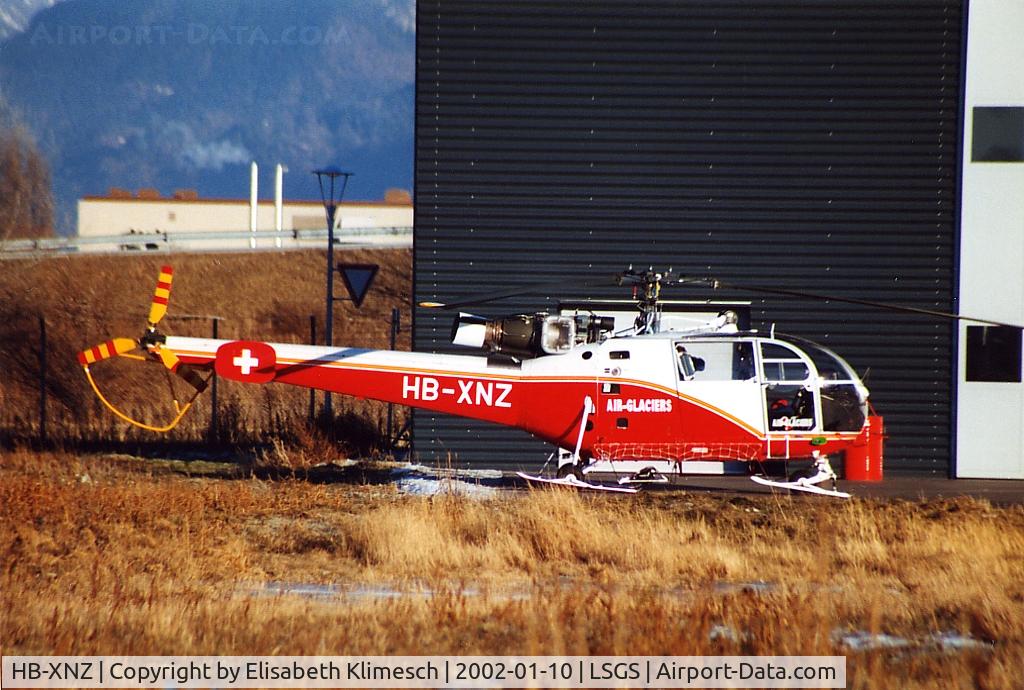 HB-XNZ, 1963 Sud SA-3160 Alouette III C/N 1071, at Sion Airport