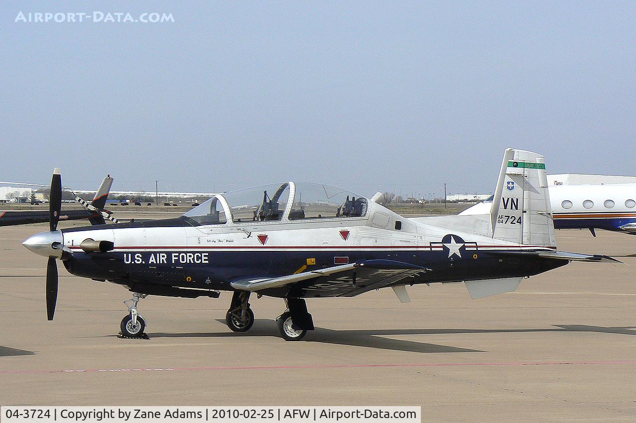 04-3724, 2004 Raytheon T-6A Texan II C/N PT-276, At Fort Worth Alliance Airport