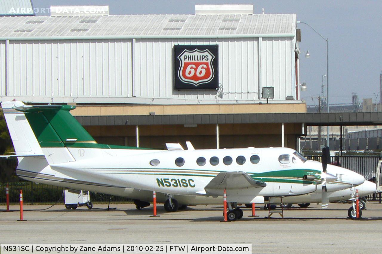 N531SC, 2007 Hawker Beechcraft B200GT King Air C/N BY-20, At Fort Worth Meacham Field
