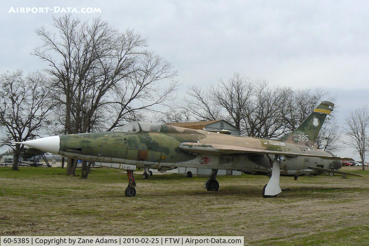 60-5385, 1960 Republic F-105D Thunderchief C/N D235, Veteran's Memorial Air Park - at Mecham Field