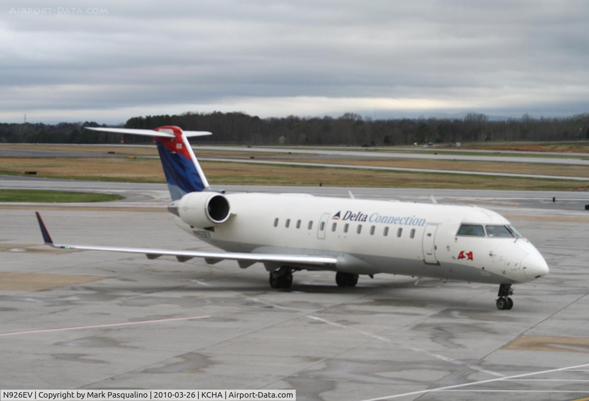 N926EV, 2003 Bombardier CRJ-200ER (CL-600-2B19) C/N 7843, CL-600-2B19