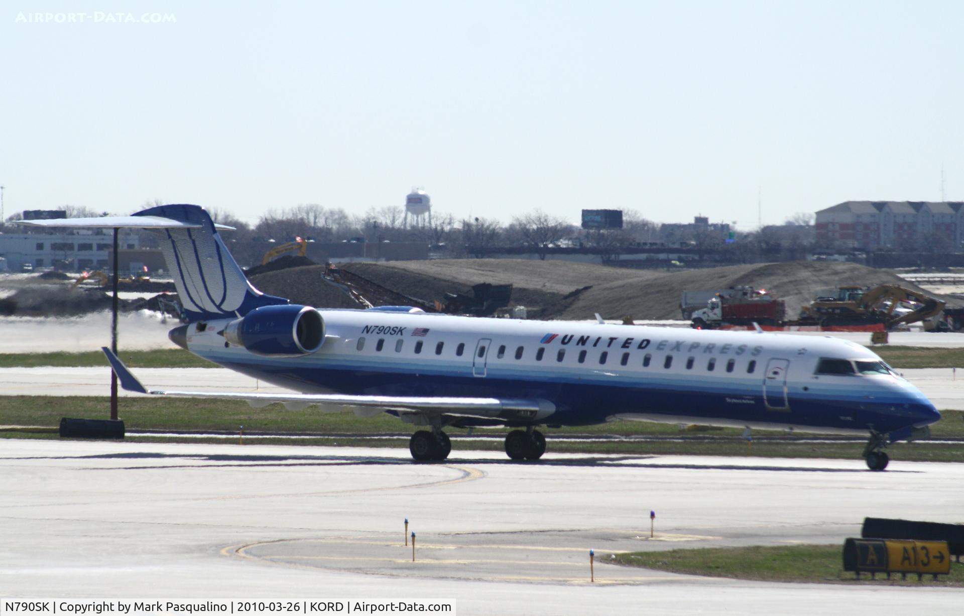 N790SK, 2009 Canadair CL-600-2C10 Regional Jet CRJ-700 C/N 10292, CL-600-2C10