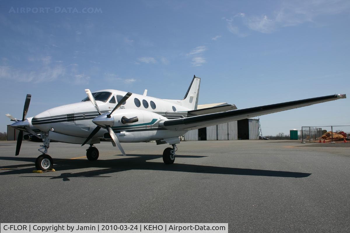 C-FLOR, 1997 Beech C90A King Air King Air C/N LJ-1465, Down from Canada for the day.