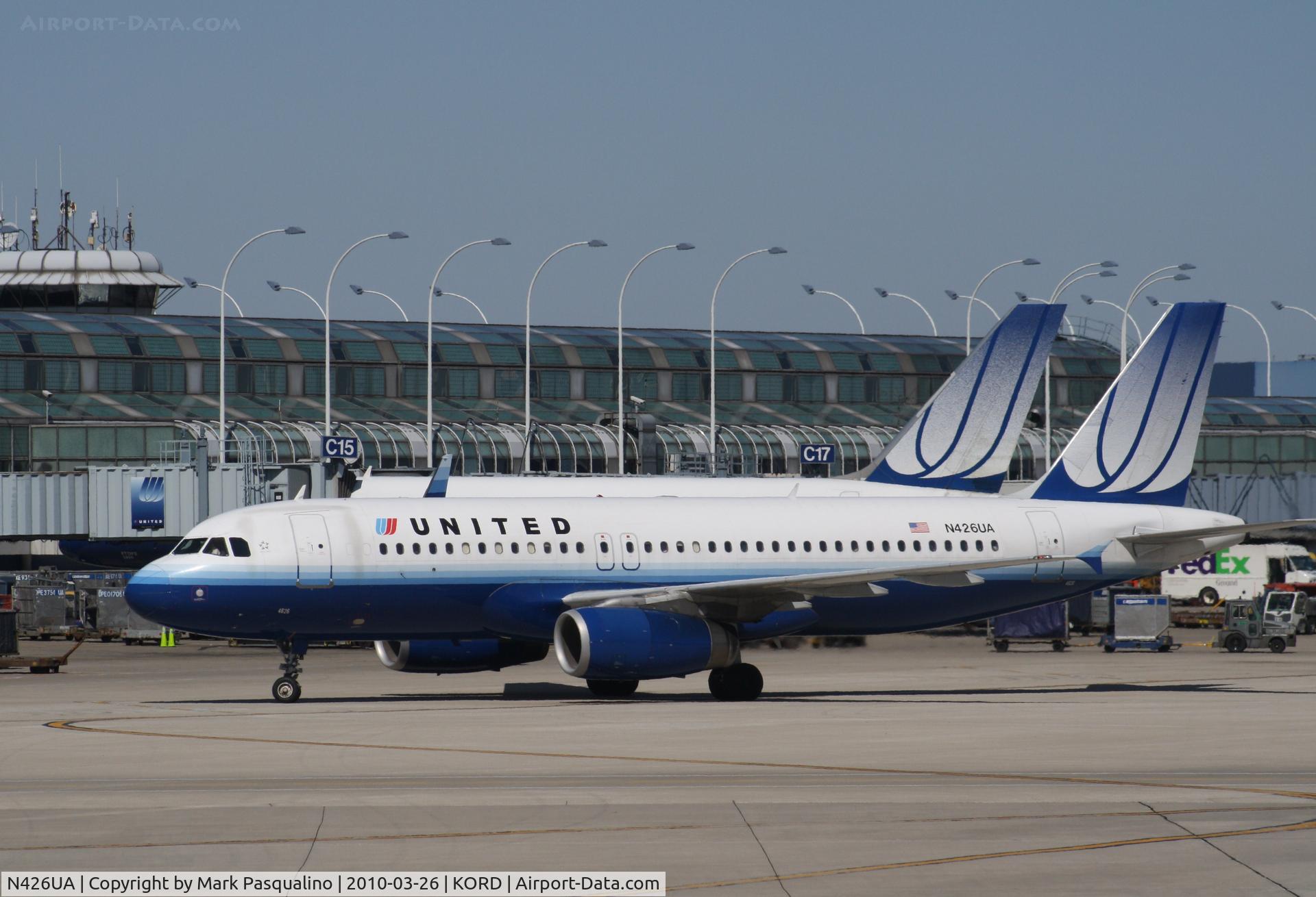 N426UA, 1995 Airbus A320-232 C/N 510, Airbus A320