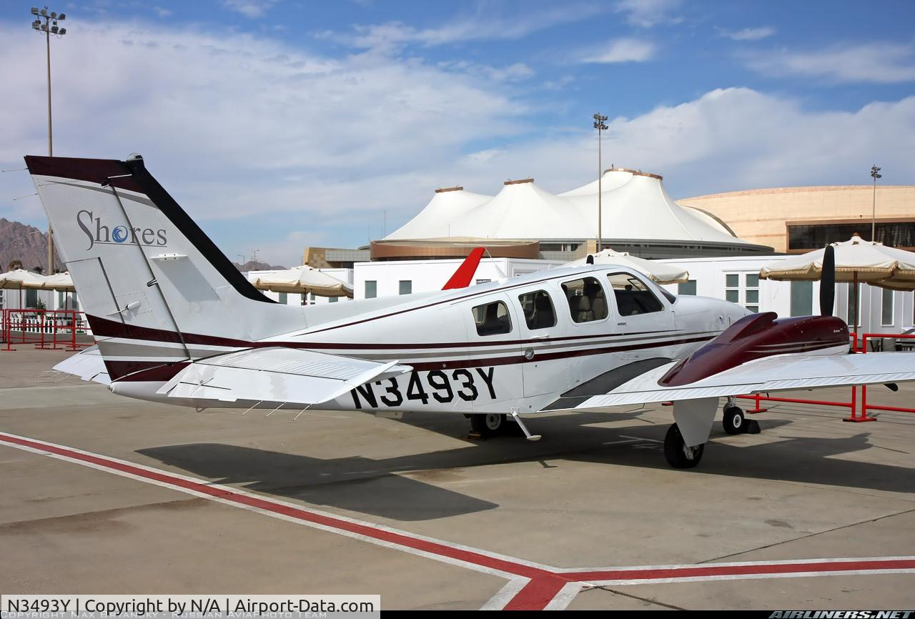 N3493Y, 2008 Hawker Beechcraft Corp G58 Baron C/N TH-2239, Sharm el sheik airport / egypt