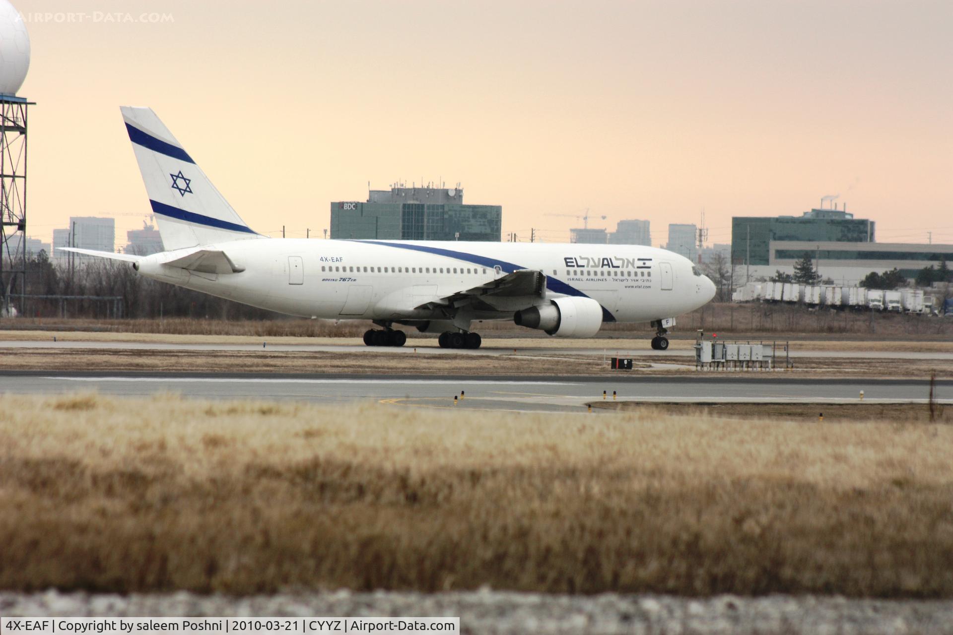 4X-EAF, 1990 Boeing 767-27E/ER C/N 24854, El AL departing for Tel Aviv