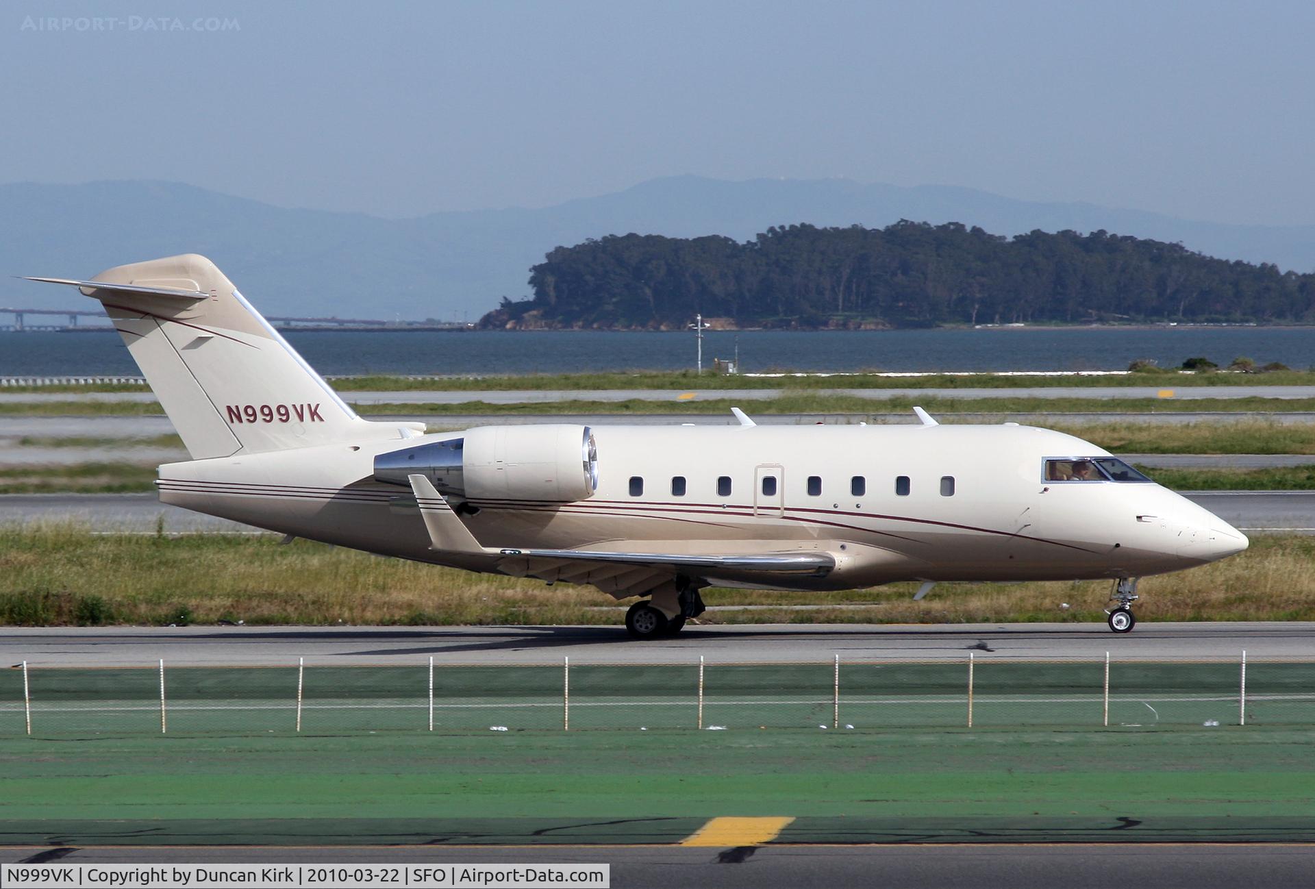 N999VK, 2001 Bombardier Challenger 604 (CL-600-2B16) C/N 5499, Another business trip!