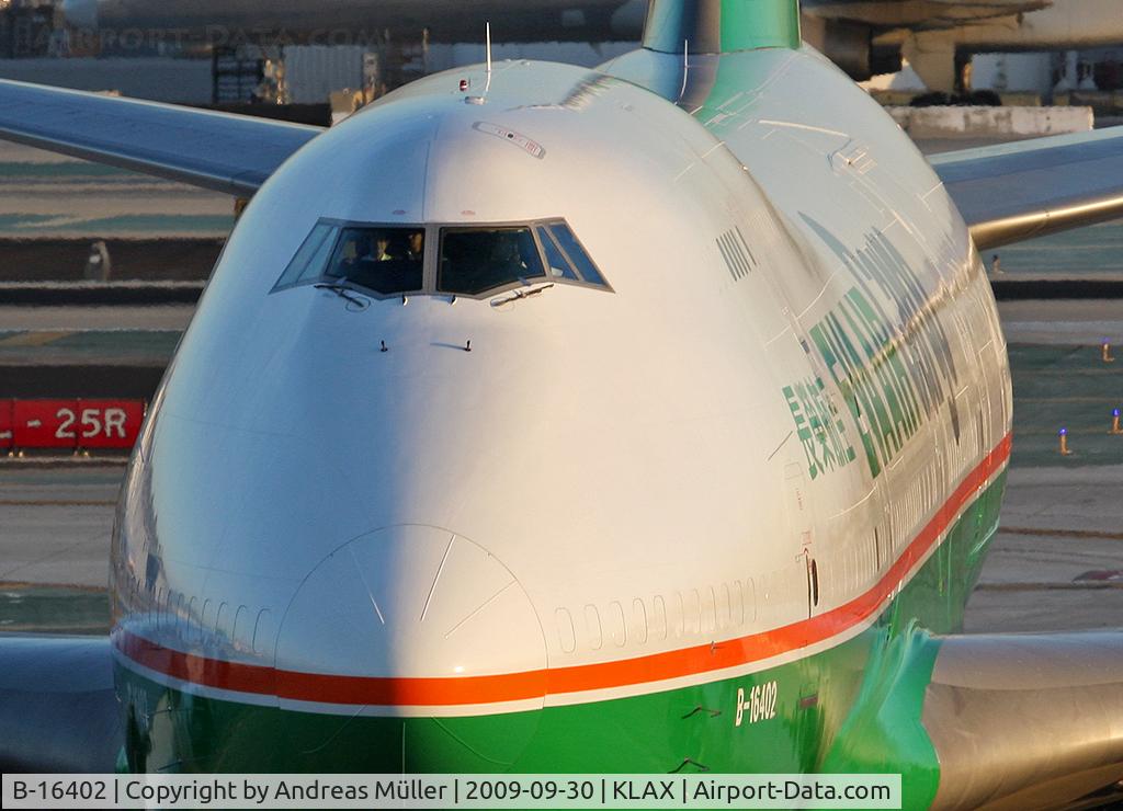 B-16402, 1992 Boeing 747-45E C/N 27063, The curves of a Boeing 747.