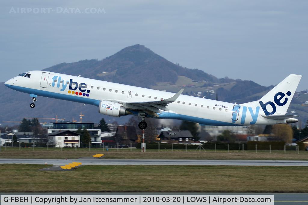 G-FBEH, 2007 Embraer 195LR (ERJ-190-200LR) C/N 19000128, Embraer
