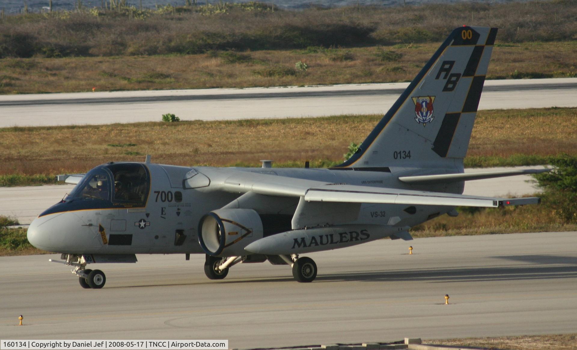 160134, Lockheed S-3B Viking C/N 394A-3116, MAULERS from the USS Enterprise taxing for take off